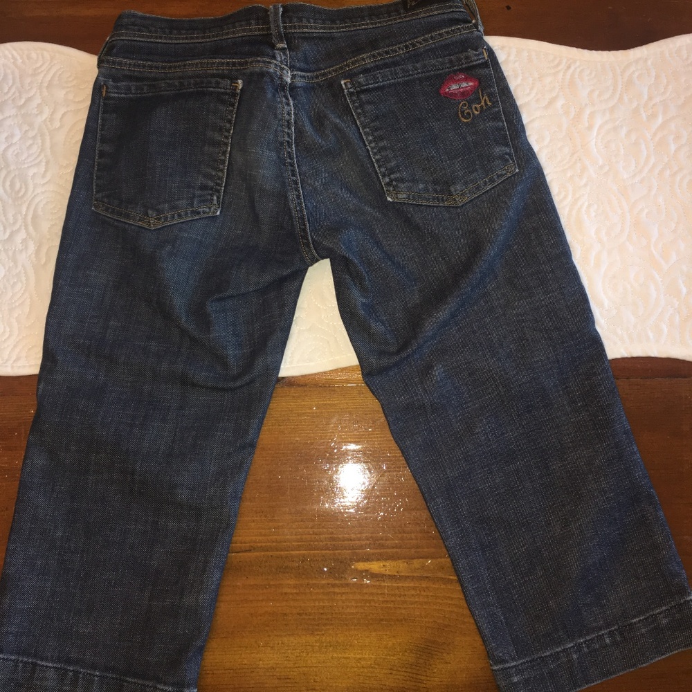 SOLD! CITIZENS OF HUMANITY BARDOT CAPRI DENIM SZ 26